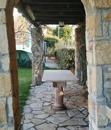 Villa In Overlooking The Ionian Sea Skafidia