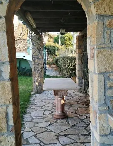 Villa In Overlooking The Ionian Sea Szkafidiá